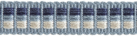 Hallis Highland Narrow Braid Trimming Bluebird