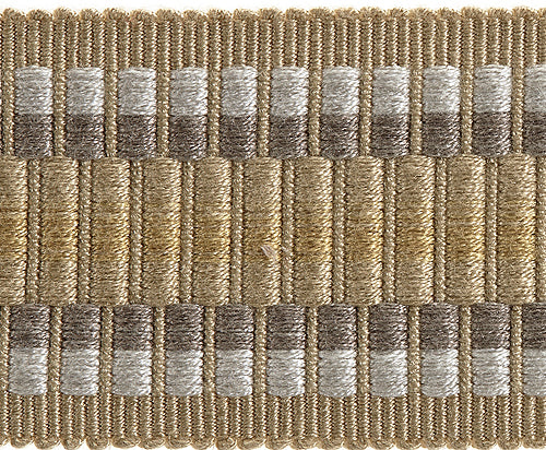 Hallis Highland Wide Braid Trimming Gold