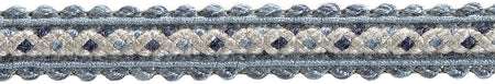 Hallis Highland Gimp Braid Trimming Bluebird