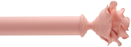 Byron Floral Neon 45mm 55mm Pole Baby Pink Rose