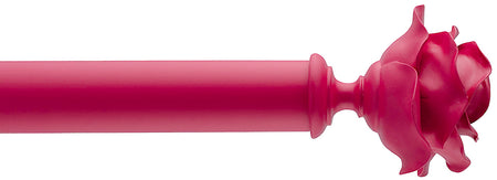 Byron Floral Neon 45mm 55mm Pole Raspberry Rose
