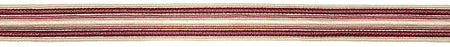Hallis Jazz Wide Braid Trimming Aubergine Linen