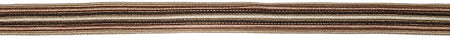 Hallis Jazz Wide Braid Trimming Brown Linen