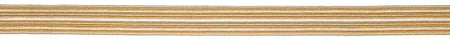 Hallis Jazz Wide Braid Trimming Soft Gold