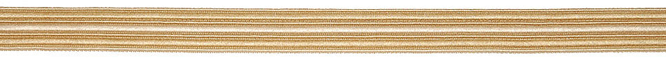 Hallis Jazz Wide Braid Trimming Soft Gold