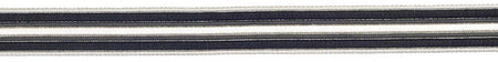 Hallis Jazz Wide Braid Trimming Black Cream