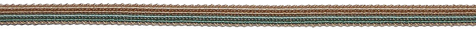 Hallis Jazz Narrow Braid Trimming Aqua Linen