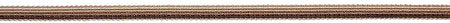 Hallis Jazz Narrow Braid Trimming Brown Linen