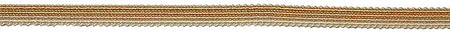 Hallis Jazz Narrow Braid Trimming Soft Gold