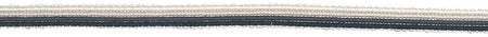 Hallis Jazz Narrow Braid Trimming Black Cream