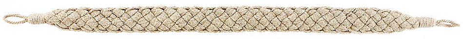Hallis Naturals Plaited Rope Embrace, Linen