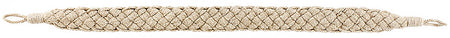 Hallis Naturals Plaited Rope Embrace, Linen