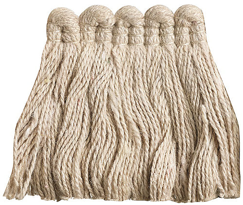Hallis Naturals Ruche Fringe Trimming, Linen