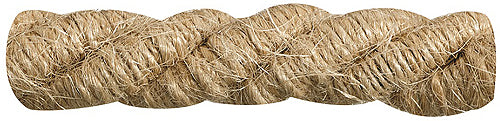 Hallis Naturals Cord Curtain Trimming, Jute