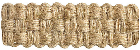 Hallis Naturals Braid Curtain Trimming, Jute