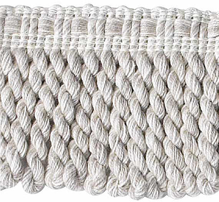 Hallis Naturals Bullion Fringe Curtain Trimming, Natural/Linen