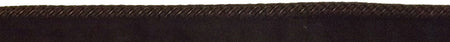 Hallis Opus Flanged Cord Trimming, Chocolate