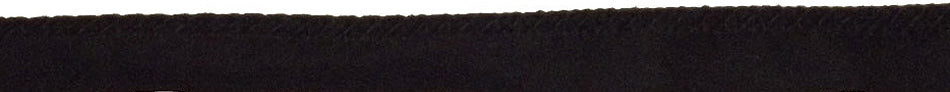 Hallis Opus Flanged Cord Trimming, Black