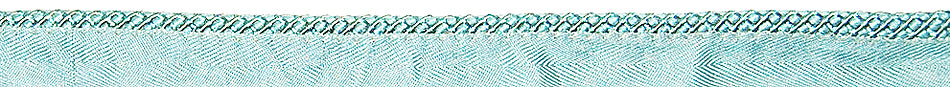 Hallis Opus Flanged Cord Trimming, Duckegg
