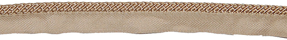 Hallis Opus Flanged Cord Trimming, Mocha