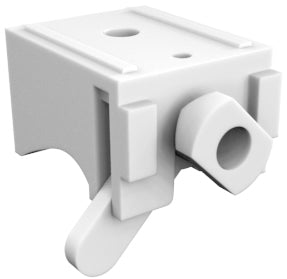 Renaissance 4cm Leverlock Wall/Ceiling Bracket, White