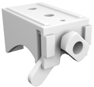 Renaissance 5cm Leverlock Wall/Ceiling Bracket, White