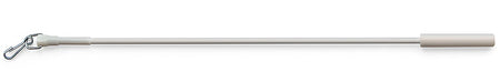 Renaissance Metal Draw Rod, White