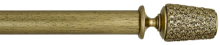 Byron Floral Romantics 35mm 45mm Pole Antiqued Gold Daisy