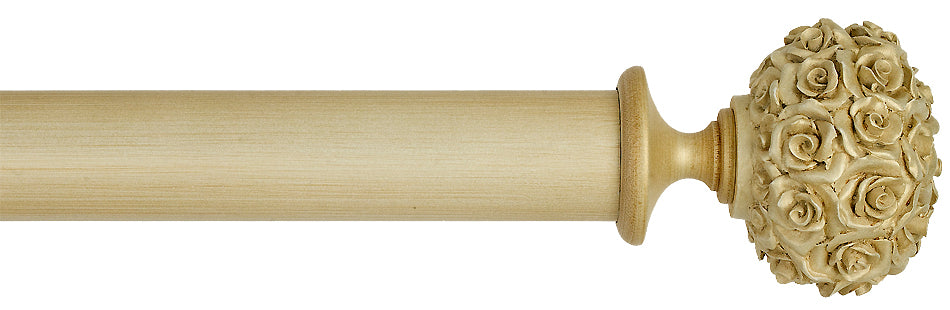 Byron Floral Romantics 35mm 45mm 55mm Pole Golden Pearl Posy