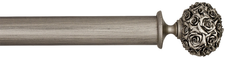 Byron Floral Romantics 35mm 45mm 55mm Pole Dark Pearl Posy