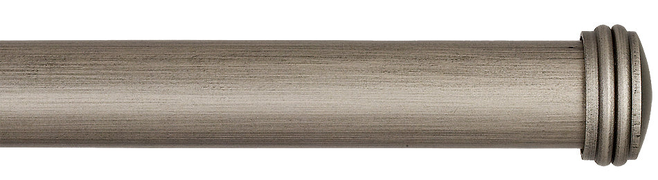 Byron Floral Romantics 35mm 45mm 55mm Pole Dark Pearl Endcap