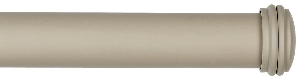 Byron Barnwood 35mm 45mm 55mm Pole Dove Grey, Endcap