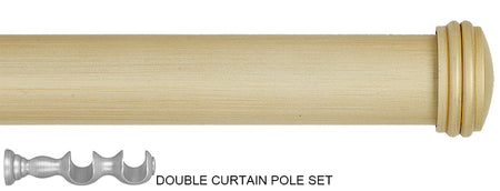 Byron Floral Romantics 35mm 55mm Double Pole Golden Pearl Endcap