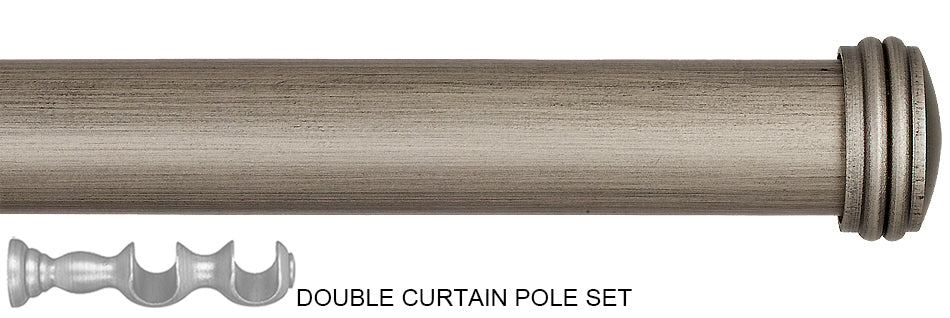 Byron Floral Romantics 35mm 55mm Double Pole Dark Pearl Endcap
