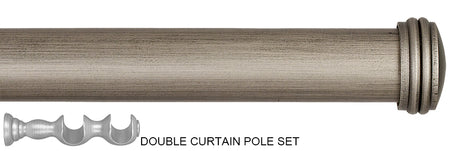 Byron Floral Romantics 35mm 55mm Double Pole Dark Pearl Endcap