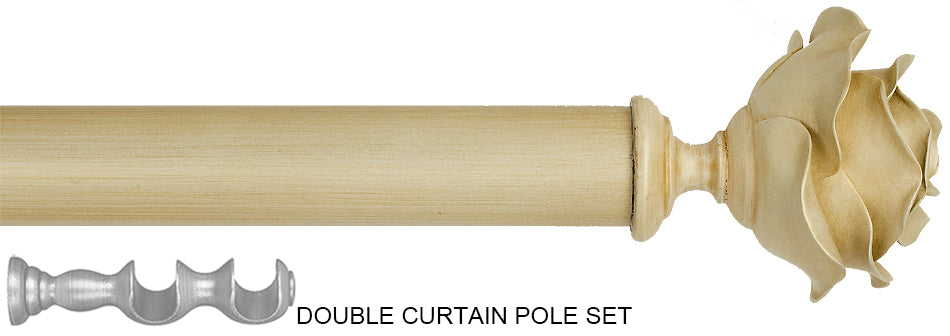 Byron Floral Romantics 35mm 55mm Double Pole Golden Pearl Rose