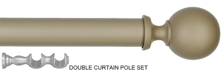 Byron Barnwood 35mm 45mm Double Pole Moss Green, Carbis