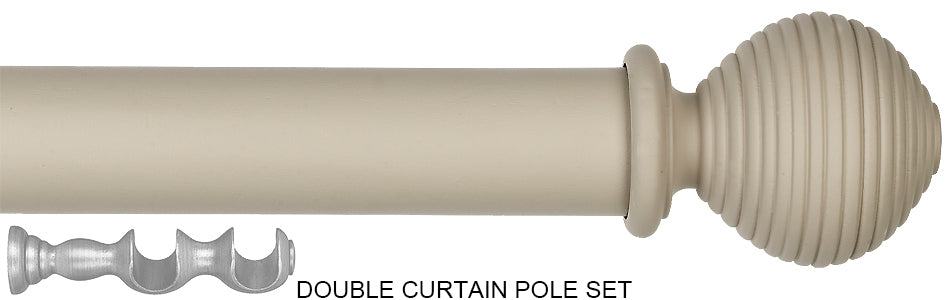 Byron Barnwood 35mm 45mm Double Pole Dove Grey, Ives