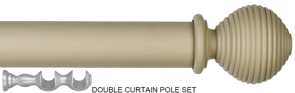 Byron Barnwood 35mm 45mm Double Pole Natural Stone, Ives