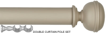 Byron Barnwood 35mm 45mm Double Pole Dove Grey, Lamorna