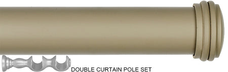 Byron Barnwood 35mm 45mm Double Pole Moss Green, Endcap
