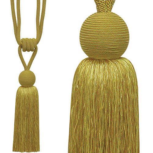 Jones Orb Rope Tieback, Soft Gold