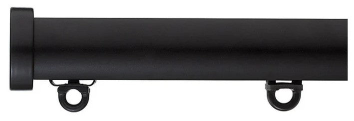 Silent Gliss Metropole 23mm 7600 Black Stud Endcap Finial