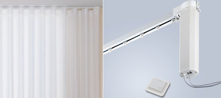 Silent Gliss 5100 New Autoglide Electric Curtain Track Standard White