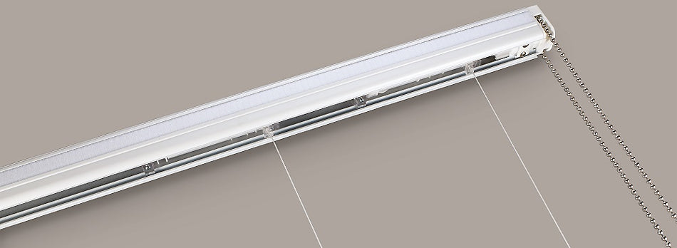 Hallis Elite Roman Blind Headrail System, Chain Operated