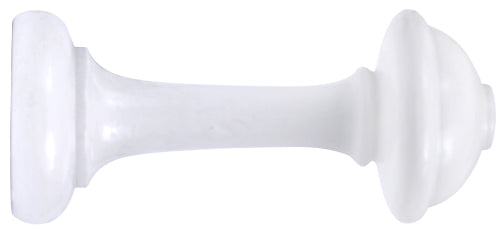 Renaissance Standard Wooden Curtain Holdback, White