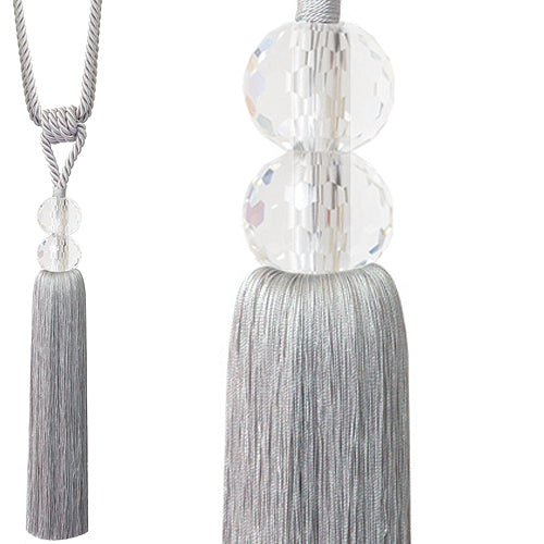 Jones Opera Rope Tieback, Silver