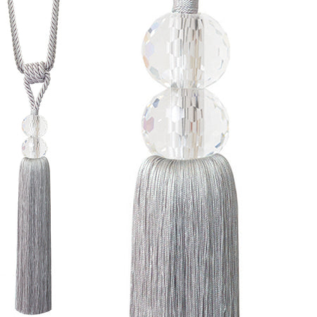 Jones Opera Rope Tieback, Silver