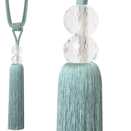 Jones Opera Rope Tieback, Seafoam