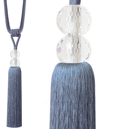Jones Opera Rope Tieback, Indian Blue